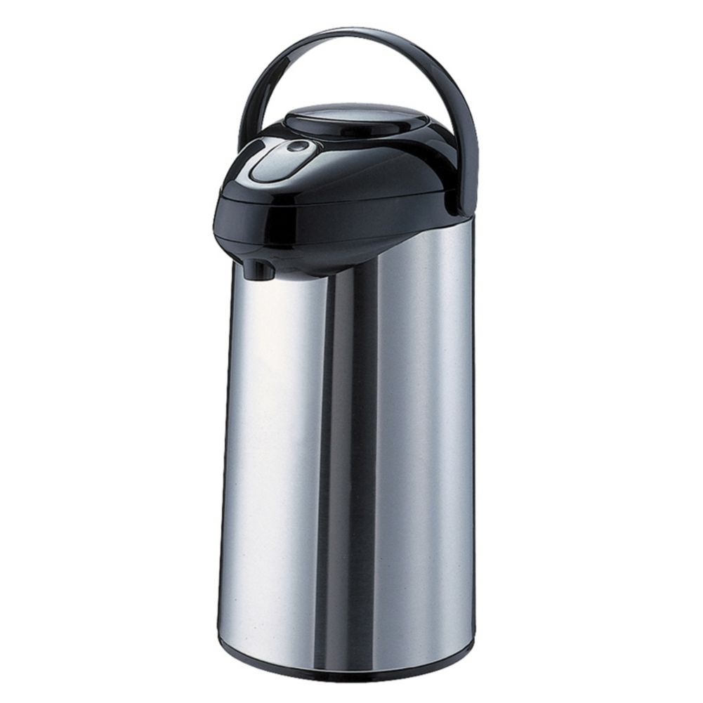 Service Ideas Steelvac&trade; S/S 2.5 liter Insulated Pump Lid Airpot