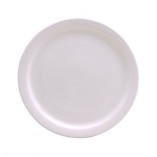 Oneida Delco Atlantic Cream White Narrow Rim Plate, 5&frac12;"