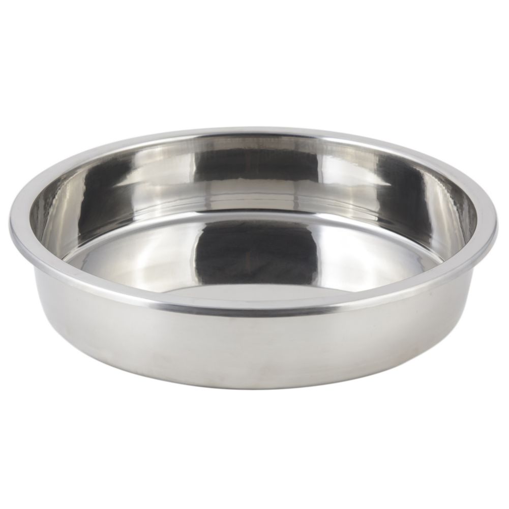 Bon Chef Round S/S 2 Gal Chafer Food Pan