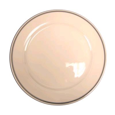 Homer Laughlin China Seville&reg; Platinum Line 10-5/8" Plate