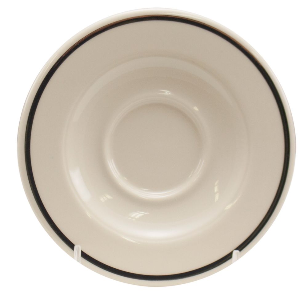Homer Laughlin China Seville&reg; Platinum Line 5-5/8 In A.D. Saucer
