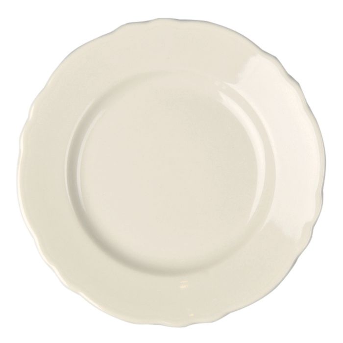 Homer Laughlin China Carolyn Undecorated 9-3/4" Plate