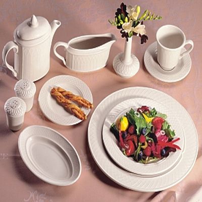 Homer Laughlin China Gothic&reg; Undecorated Small 3-1/8 oz Creamer