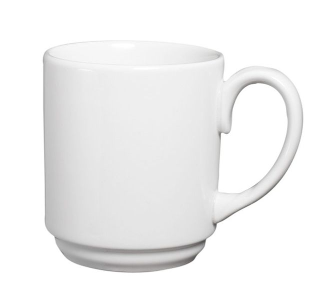 Homer Laughlin Ameriwhite&reg; Pristine&reg; White 9 oz Mug
