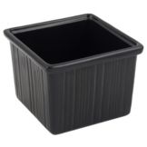 Bon Chef Black Sandstone 28 oz Space Saver Garnish Bowl