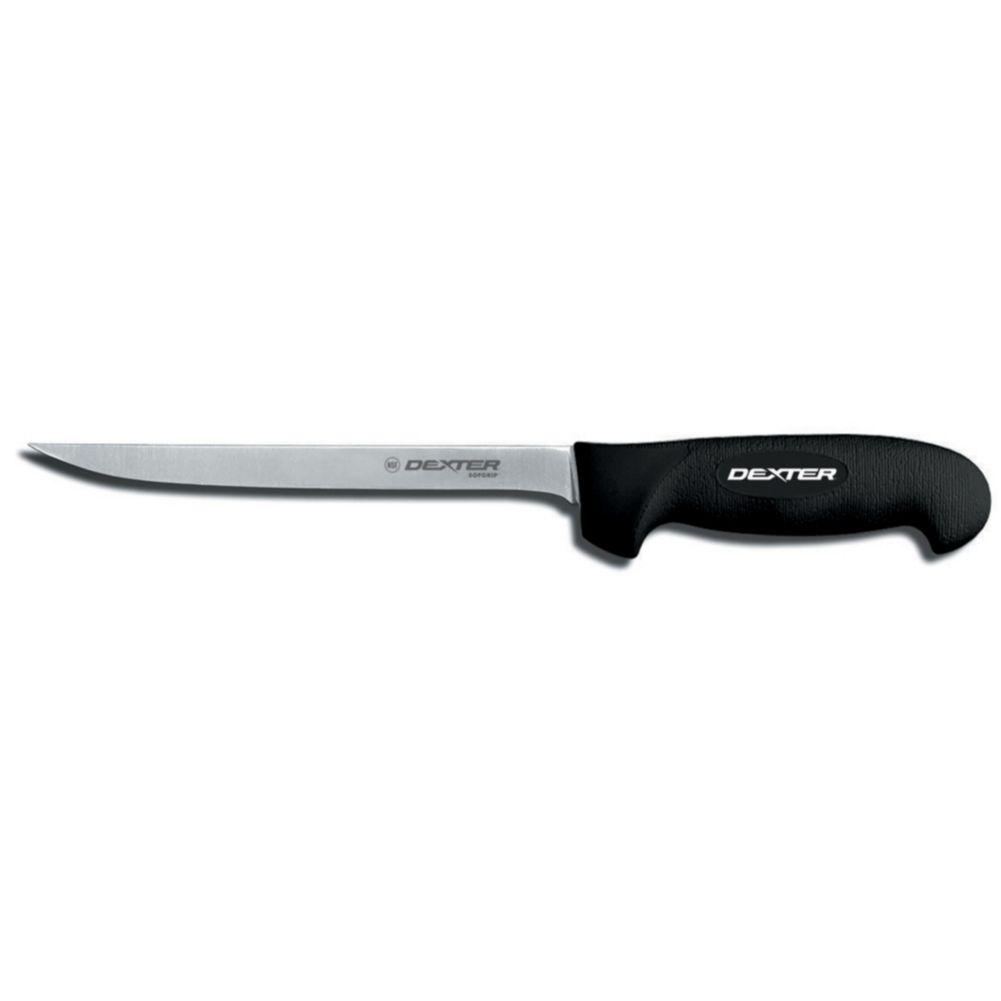 Dexter Russell SofGrip 8" Narrow Fillet Knife w/ Black Handle