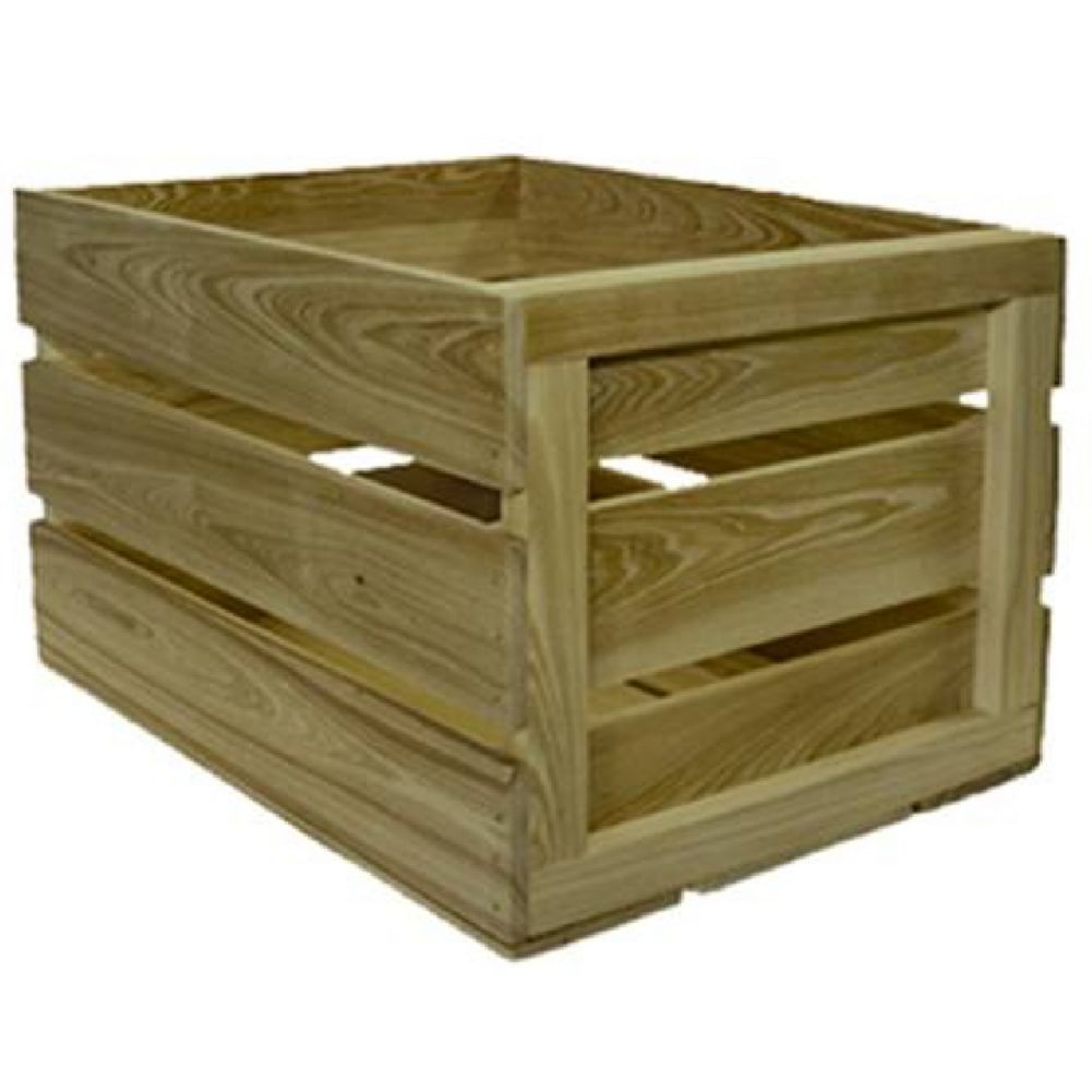 Crate Farm Green Food Safe Field Crate 18" x 14" x 11-1/2"