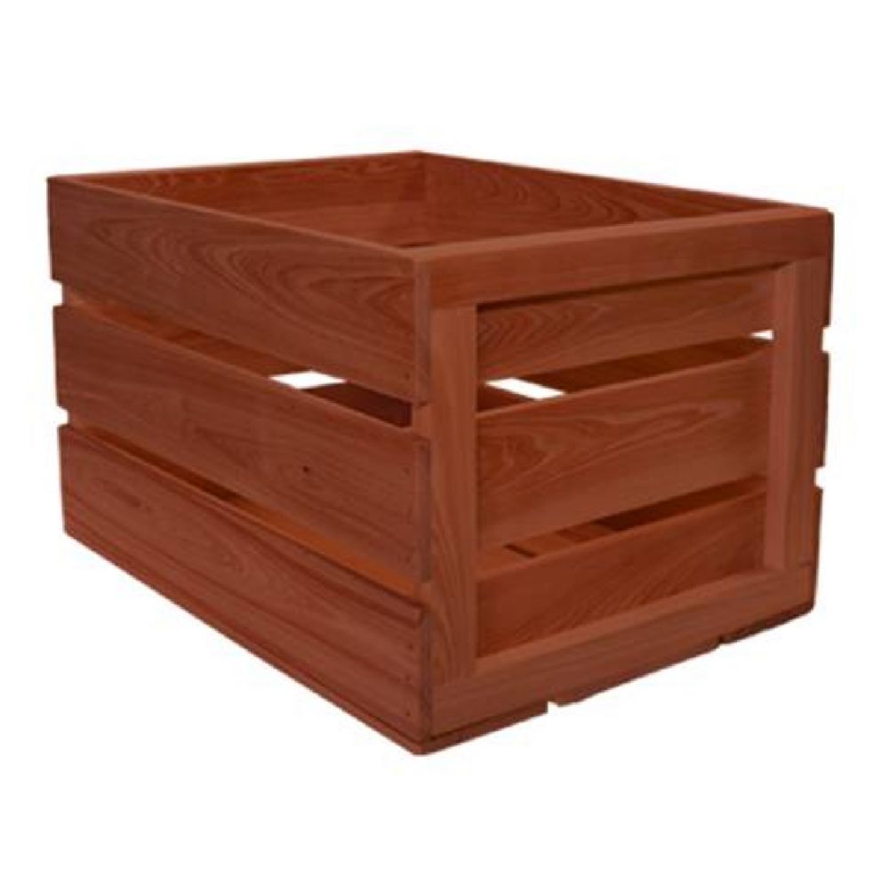 Crate Farm Red Field Crate 18" x 14" x 11-1/2"