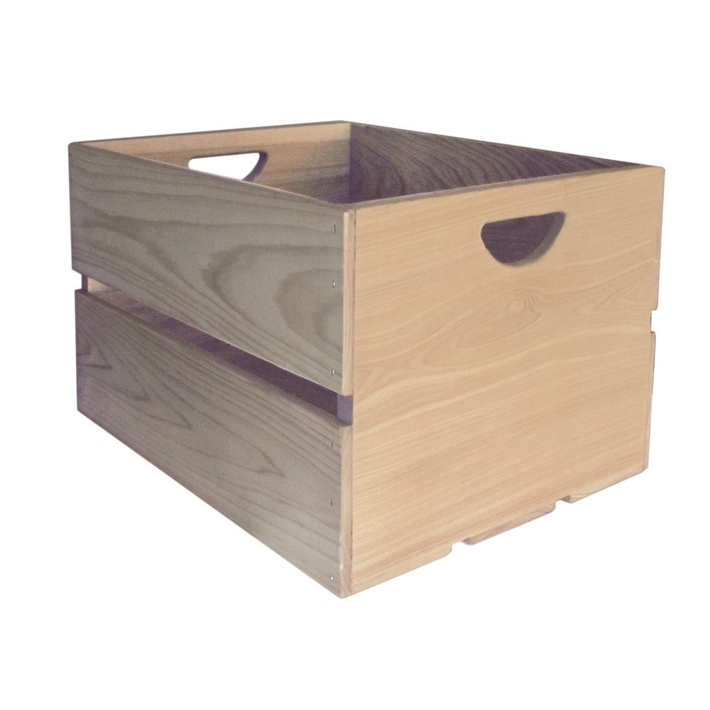 Crate Farm Barnwood Apple Crate 18" x 14" x 11-1/2"