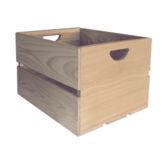 Crate Farm Barnwood Apple Crate 18" x 14" x 11-1/2"