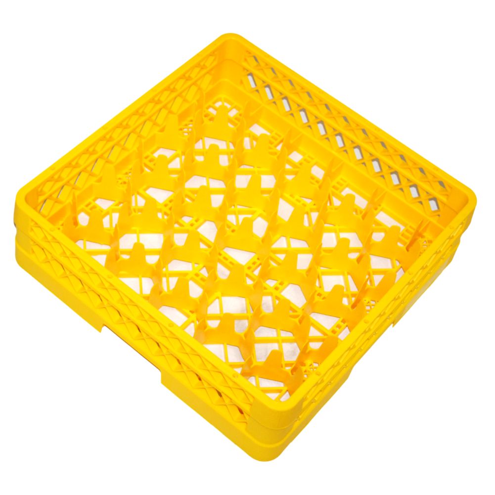Traex&reg; Yellow 30 Compartment 1 Extender Glass Rack