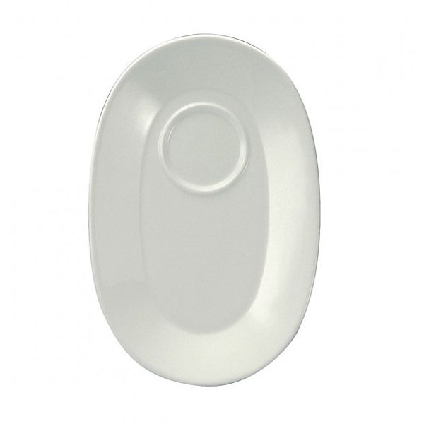 Wedgwood Montague Oval Bone China Cocktail Plate
