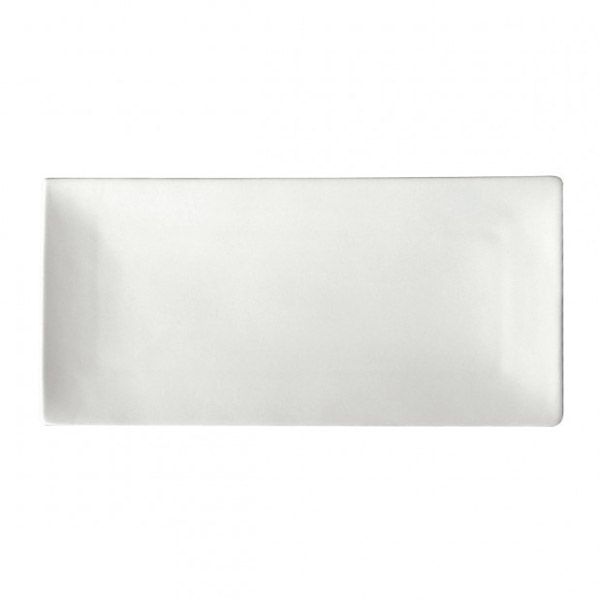 Oneida Porcelain Undecorated Sushi Platter, 15 x 7&frac14;"