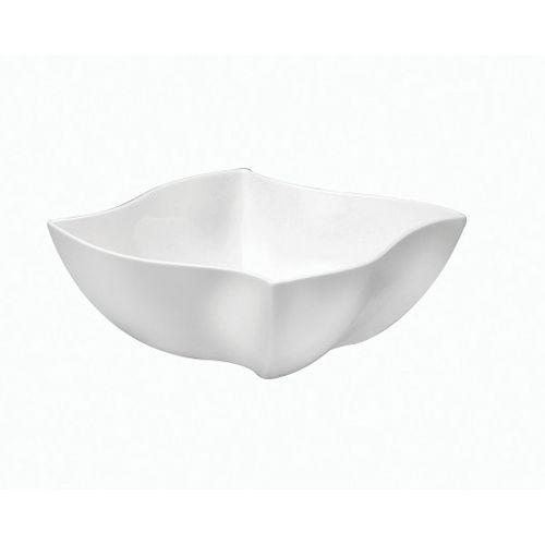 Oneida Porcelain Undecorated  125.5 oz Wave Bowl