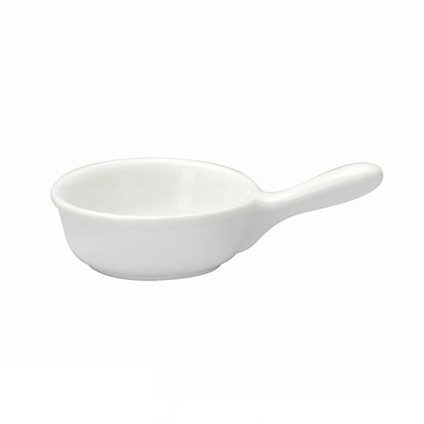 Oneida Porcelain Undecorated 1.75 oz Mini Fry Pan