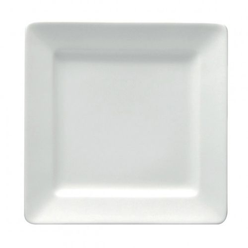 Oneida Porcelain Undec. 12" Square Plate