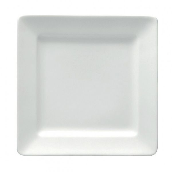 Oneida Porcelain Undec. 10&frac14;" Square Plate