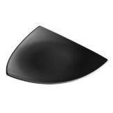 Gourmet Display&reg; 17-1/2" Black Triangle Melamine Platter