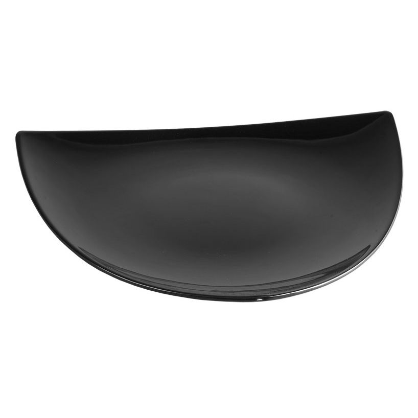Gourmet Display&reg; 17-1/2" Black Triangle Melamine Platter