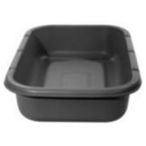 Plastic Gray Lug, 15-1/2" x 26-1/2" x 5-3/4"