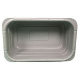 Grey Plastic Lug w/o Hole