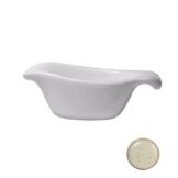 Diversified Ceramics Clear Speck 3 oz Sauceboat
