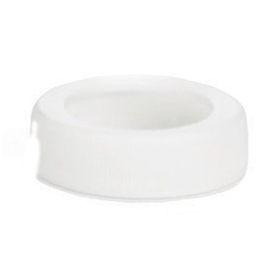 Tablecraft White Plain Plastic 48 oz ID Collar for Dressing Dispensers