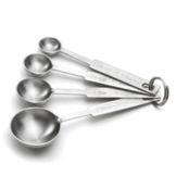 Tablecraft 4-Piece Heavyweight S/S Measuring Spoon Set