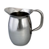 Browne Foodservice S/S 3.1 Qt Bell Pitcher w/ Tubular Handle