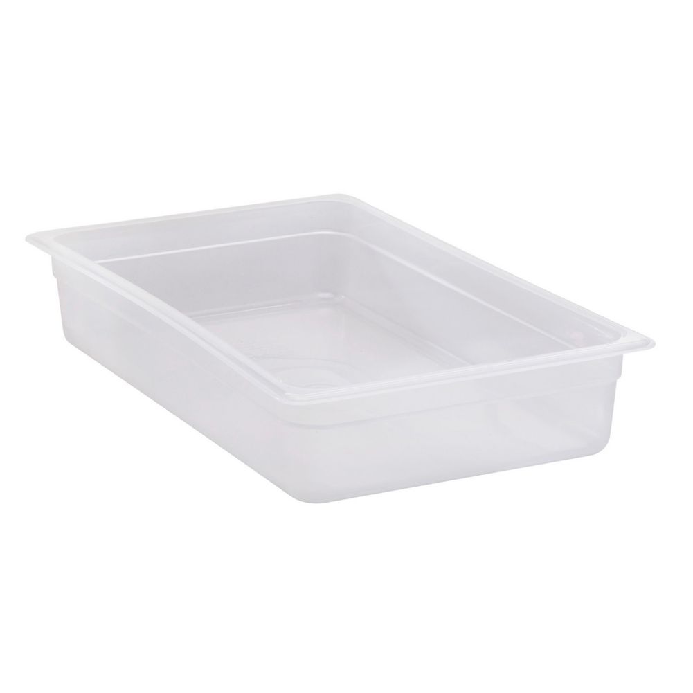 Cambro Translucent Full Size Food Pan, 4" H