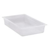Cambro Translucent Full Size Food Pan, 4" H