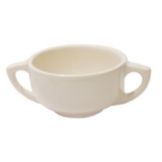 Diversified Ceramics 14 oz Ultra White Handled Soup Bowl