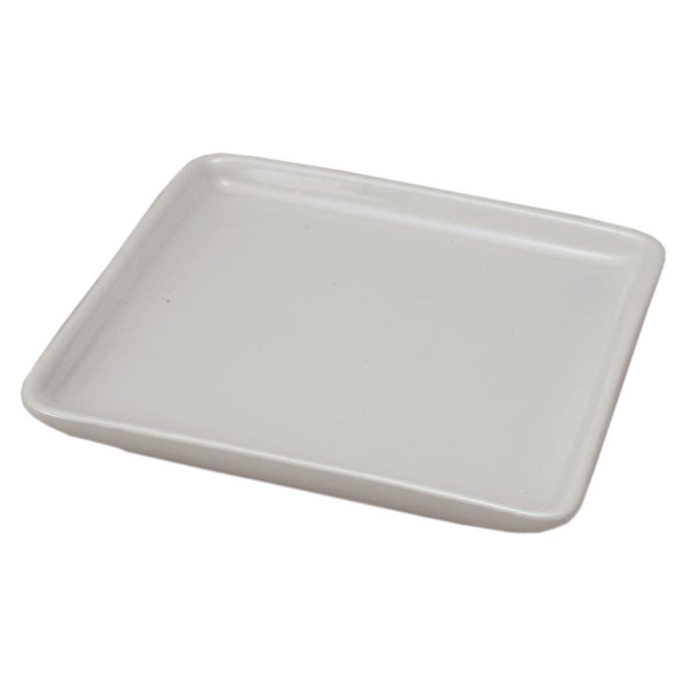 Diversified Ceramics White 6-3/4" Square Plate