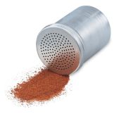 Large Hole Aluminum Dredge w/o Handle, 10 oz