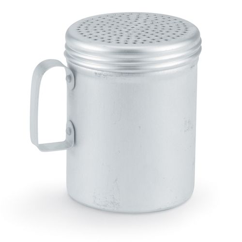 Large Hole Aluminum Dredge w/ Handle, 10 oz