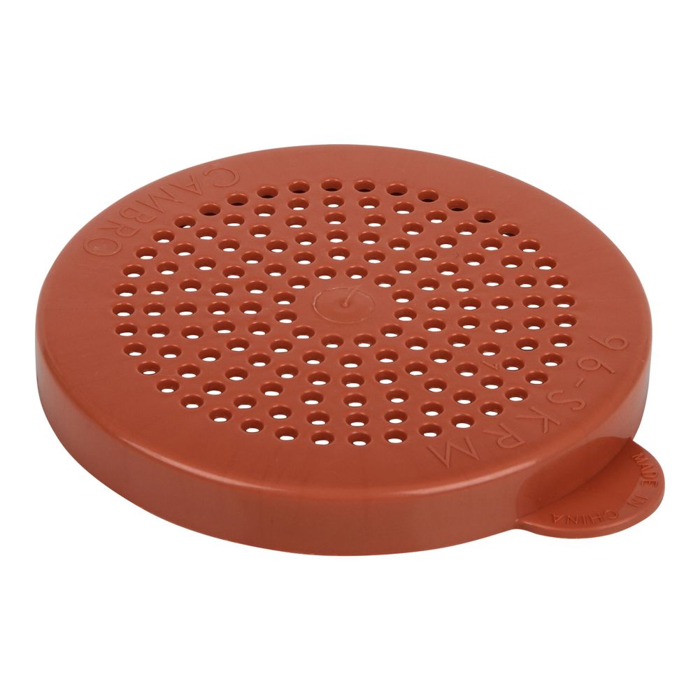 Cambro Red Medium Grain Products Lid for Camwear&reg; Shakers