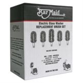 Bar Maid 5-Piece Universal Slotted Brush Set for All Glass Washers