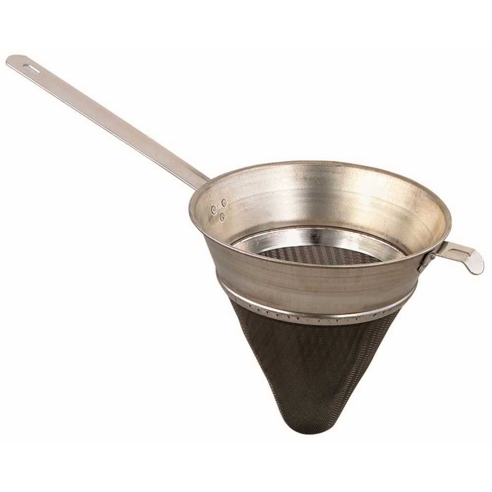 Browne Foodservice Bouillon Strainer with Pan Hook