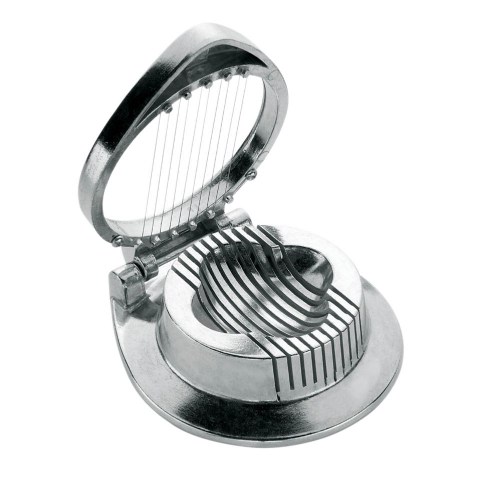 Browne Foodservice 2-Way Aluminum Single Egg Slicer