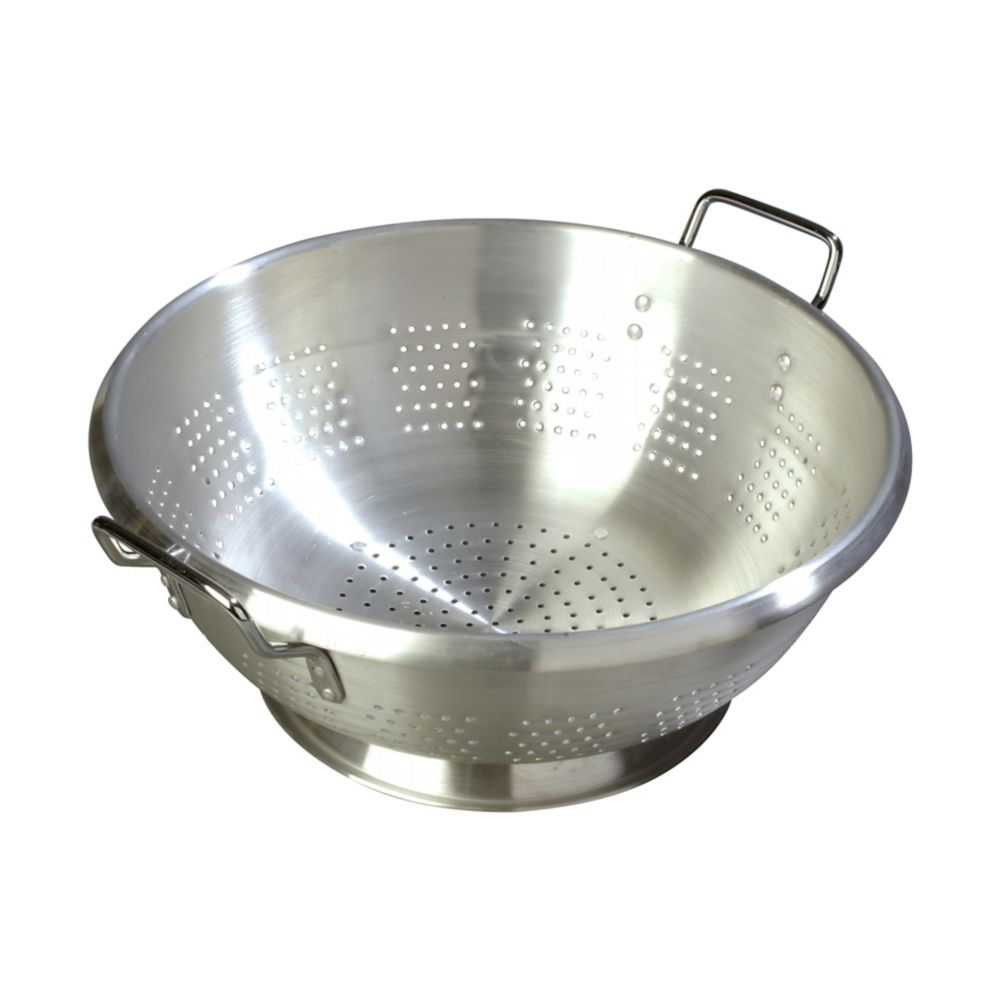 Carlisle&reg; 16 Qt. Heavy Weight Aluminum Colander