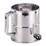 Adcraft S/S Flour Sifter w/ Rotary Handle