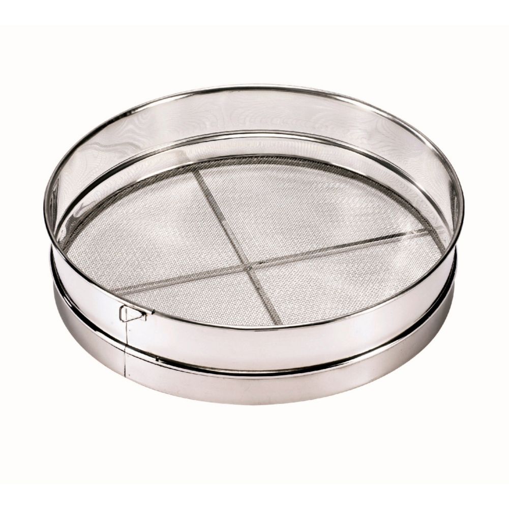 Browne Foodservice S/S 14" Rim 16 Mesh Wire Sieve