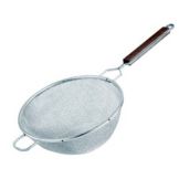 Deluxe S/S Double Mesh Strainer, 10"