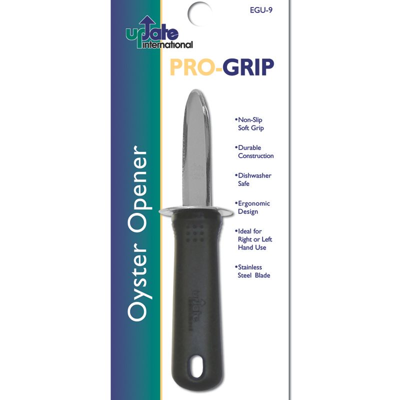 Update International Pro-Grip Oyster Opener w/ Orange Handle