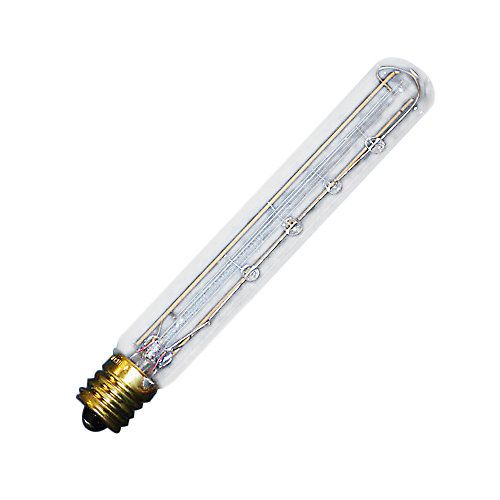 Clear T6.5 Int Base 40W Bulb, 4 Pack