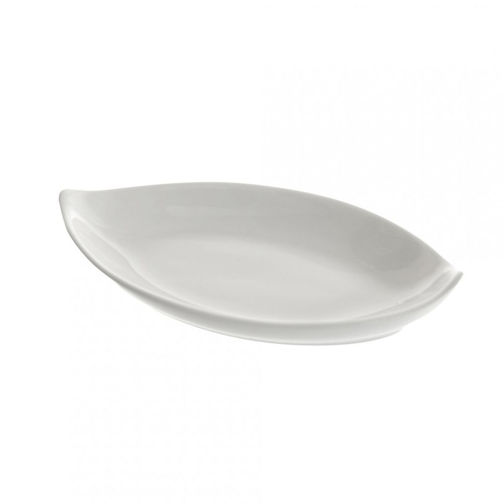 Ten Strawberry Street Whittier White 5 x 3" Oval Tid Bit Tray