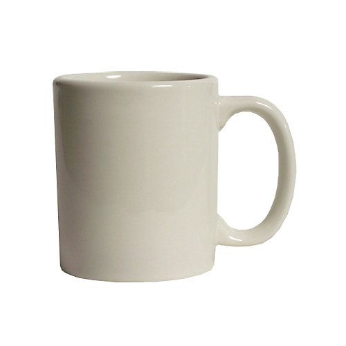 Tuxton&reg; 12 Oz. Eggshell C-Handle Mug