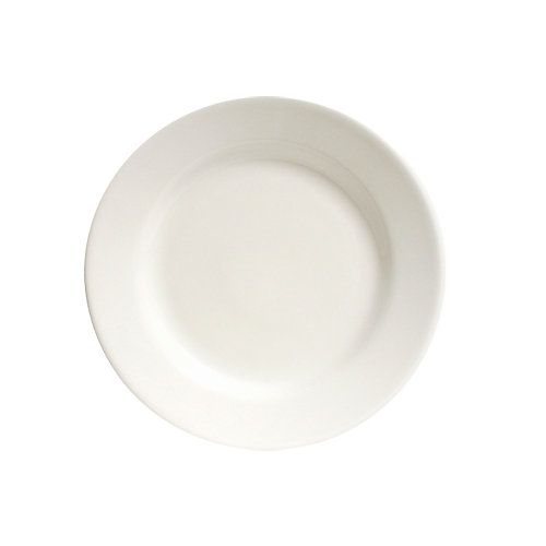 Tuxton&reg; Reno 12-3/8" Round Eggshell Plate