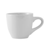 Tuxton&reg; 3.5 Oz. Porcelain White Alaska/Colorado Demitasse Cup