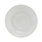 Tuxton&reg; 5" White  Alaska/Colorado Demitasse Saucer